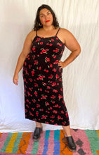 Load image into Gallery viewer, 90’s Velvet Maxi Dress 1X/2X