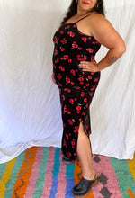 Load image into Gallery viewer, 90’s Velvet Maxi Dress 1X/2X