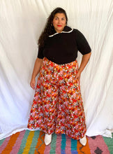 Load image into Gallery viewer, 70’s Floral Palazzo Pants XL-1X