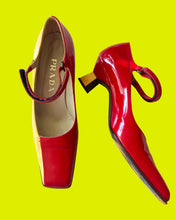 Load image into Gallery viewer, Prada F/W 1998 Mary Janes Size 39.5
