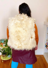 Load image into Gallery viewer, Faux Mongolian Fur Vest M/L