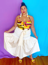 Load image into Gallery viewer, Cream Ruffle Skirt