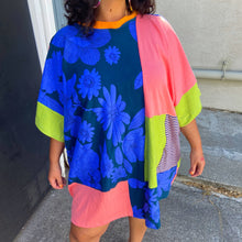 Load image into Gallery viewer, Tall Tee Patchwork Dress Large-4X