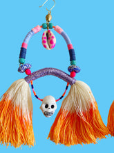 Load image into Gallery viewer, Tangerine Ancestress Earrings