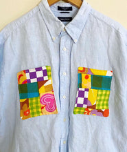 Load image into Gallery viewer, Patch Pocket Linen Button Up M-XL