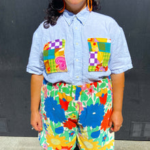 Load image into Gallery viewer, Patch Pocket Linen Button Up M-XL