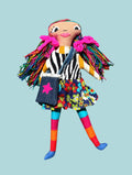 Rainbow 15” Cloth Art Doll