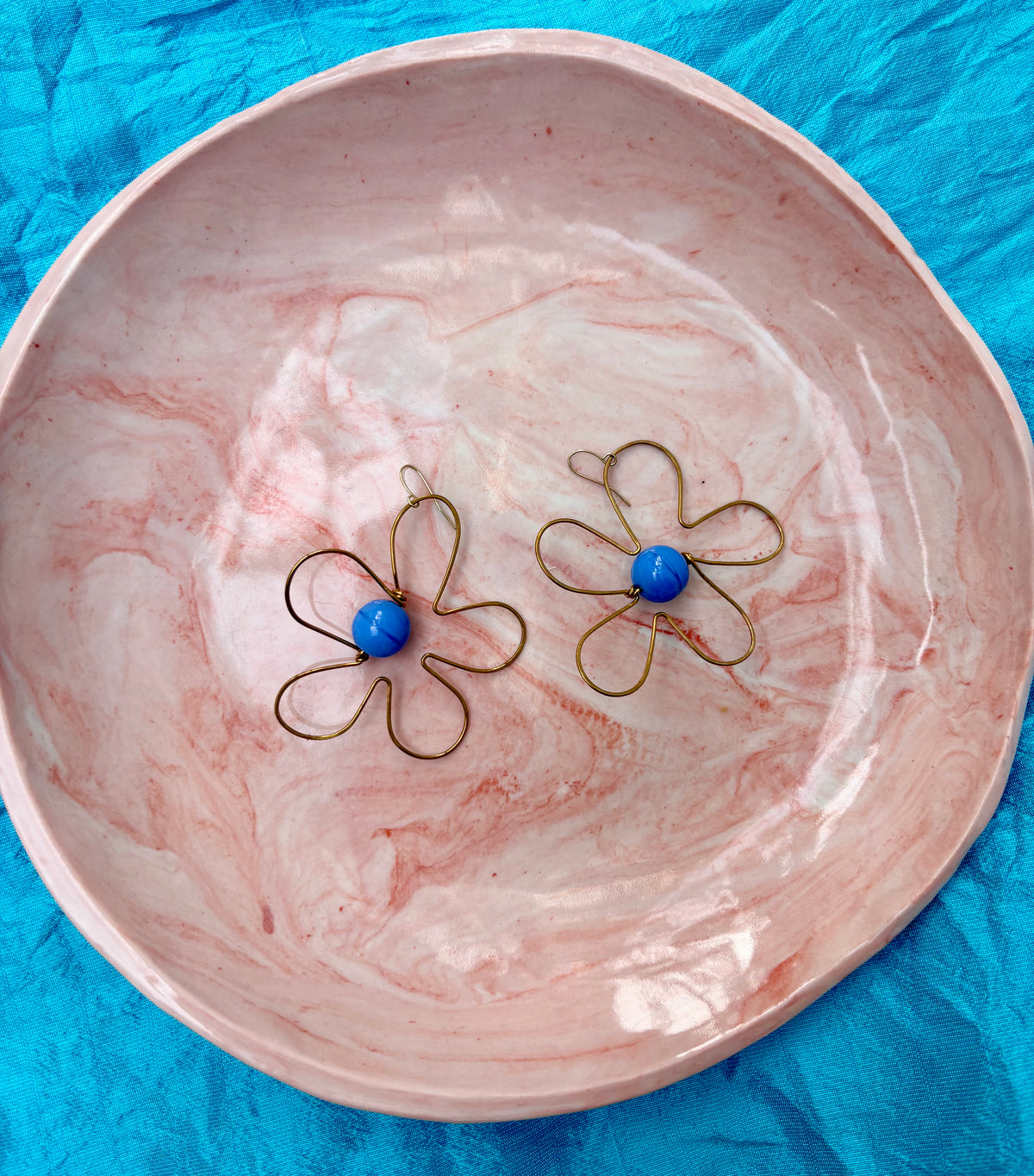 Cornflower Earrings