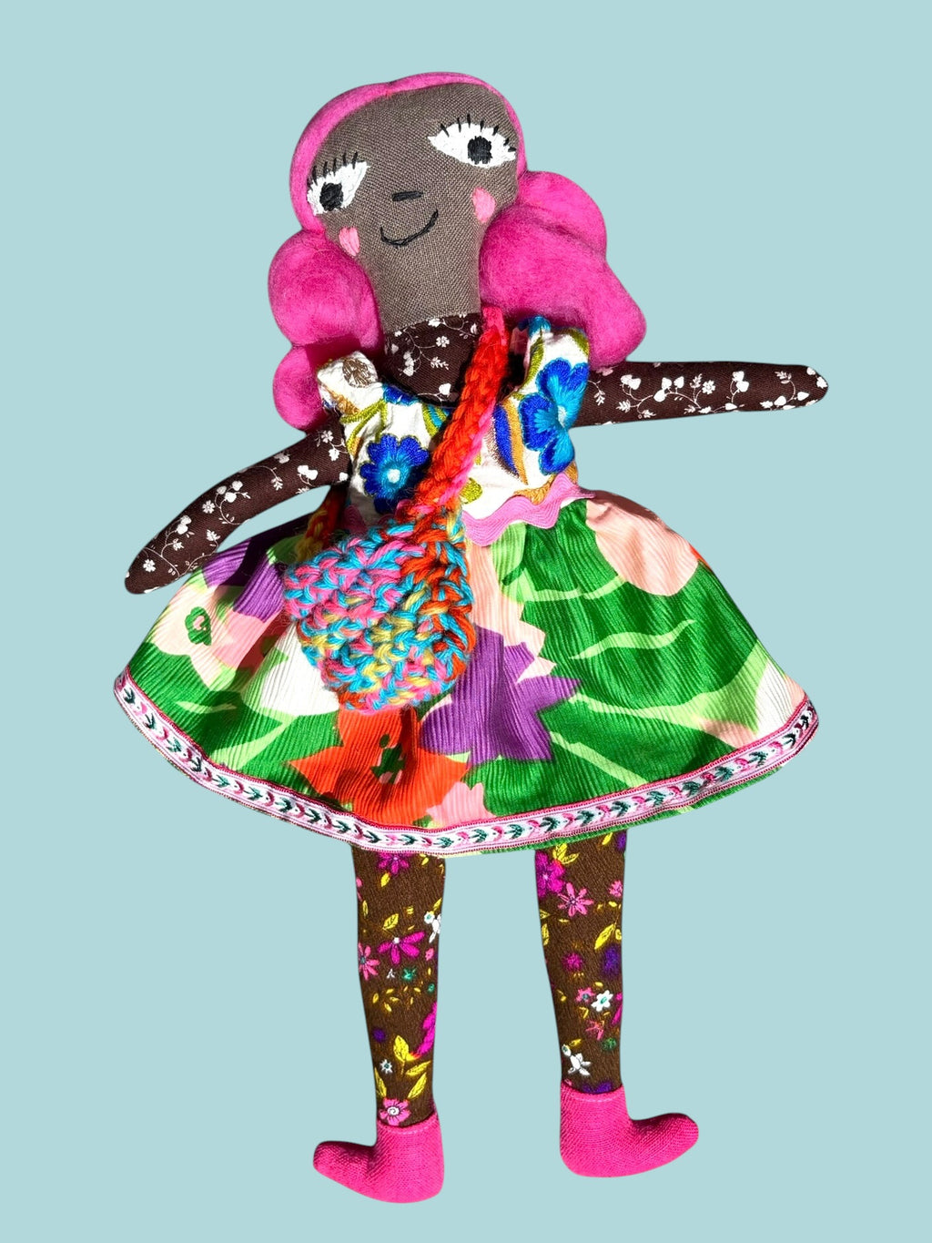 Marbella 16” Cloth Art Doll