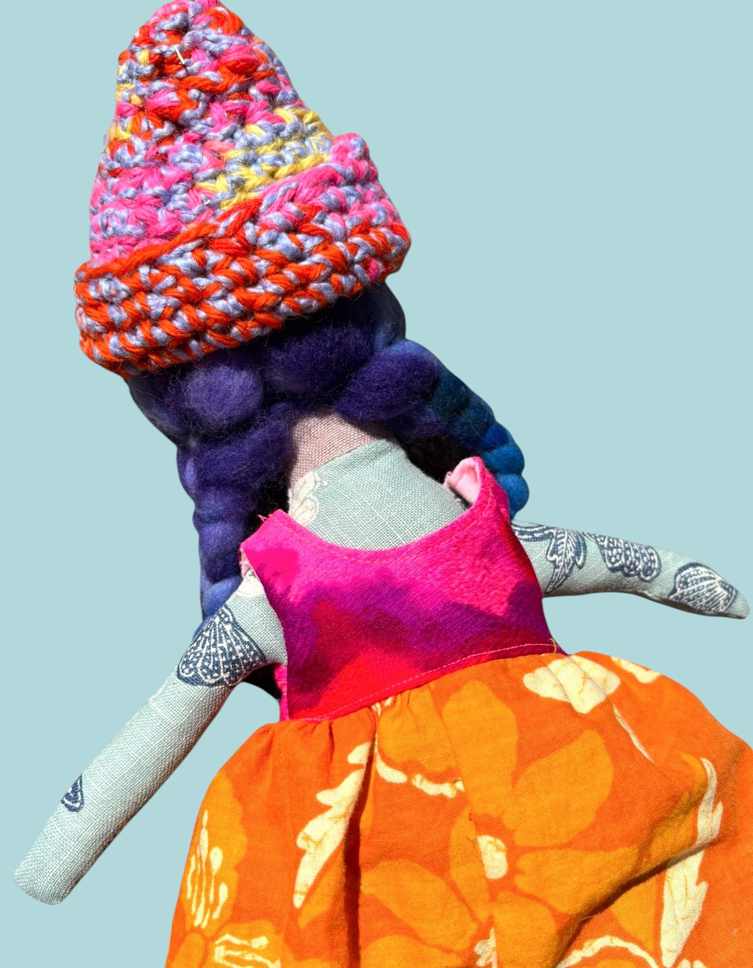 Romy 16” Cloth Art Doll