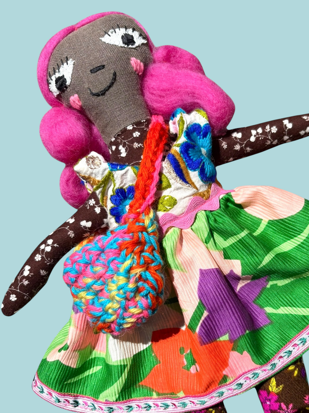 Marbella 16” Cloth Art Doll