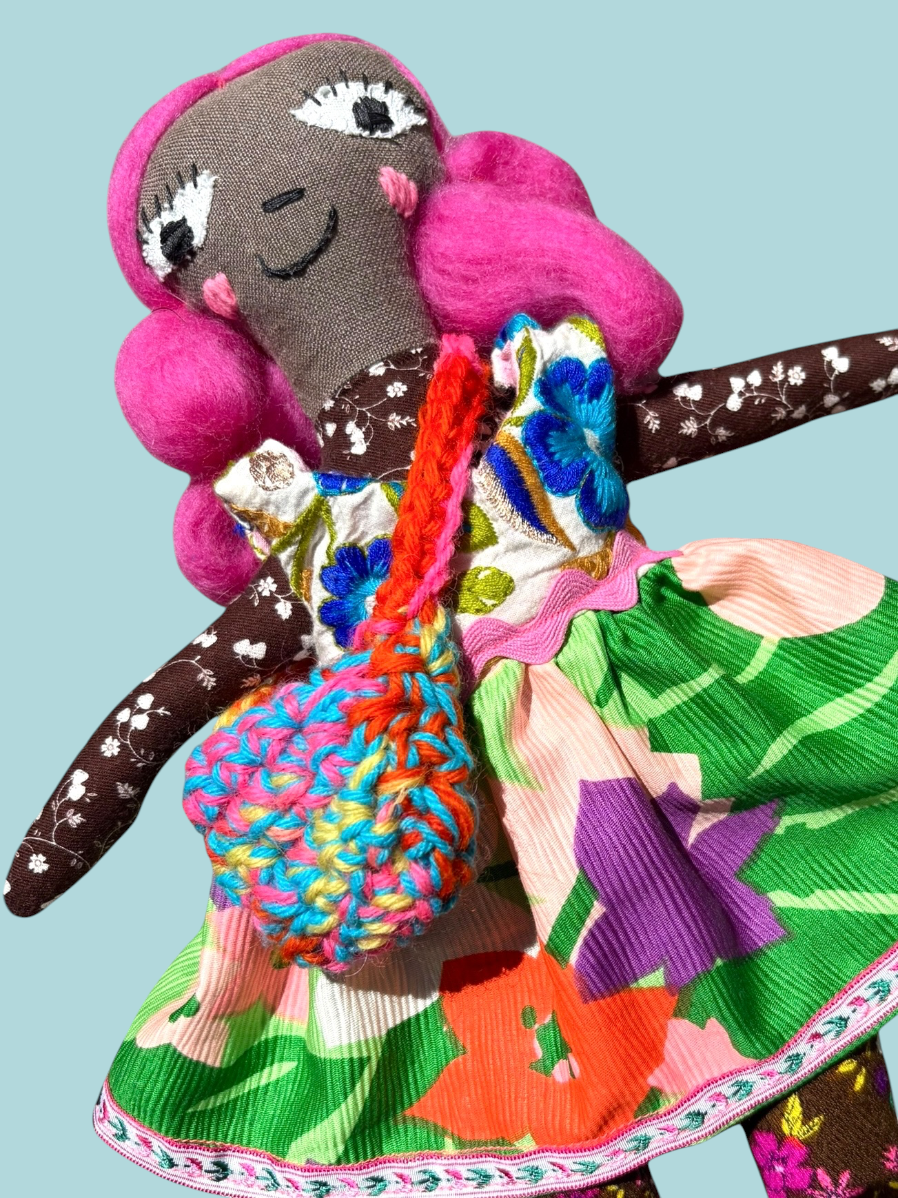 Marbella 16” Cloth Art Doll