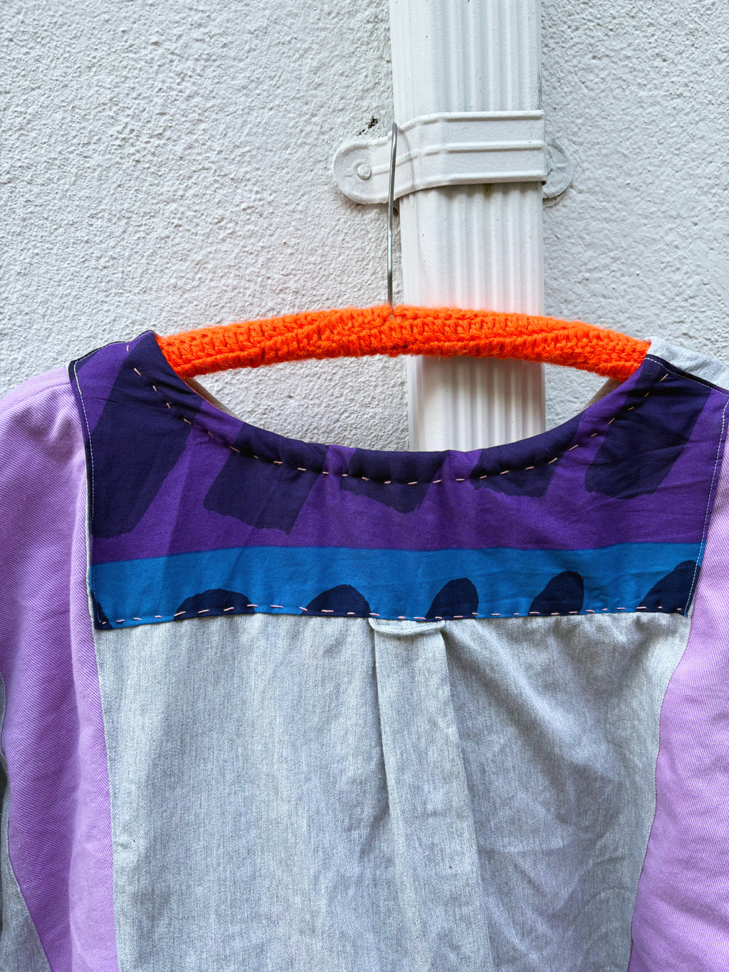 Upcycled Embellished Button Up Jacket XL-3X