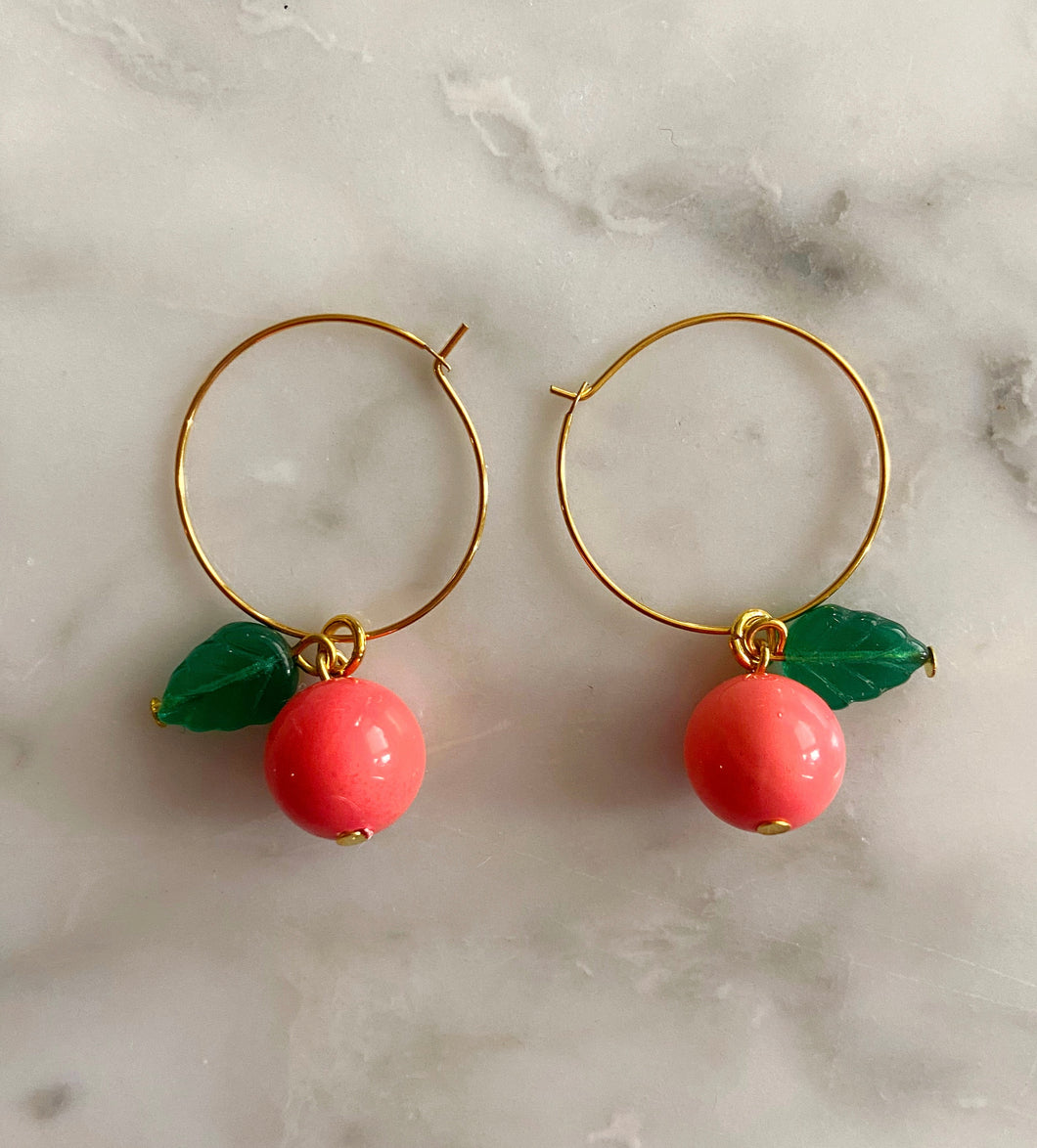 Peachy Earrings