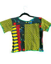 Load image into Gallery viewer, Primary Colors Patchwork Tee S/M
