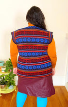 Load image into Gallery viewer, 70’s Fairisle Knit Vest XL
