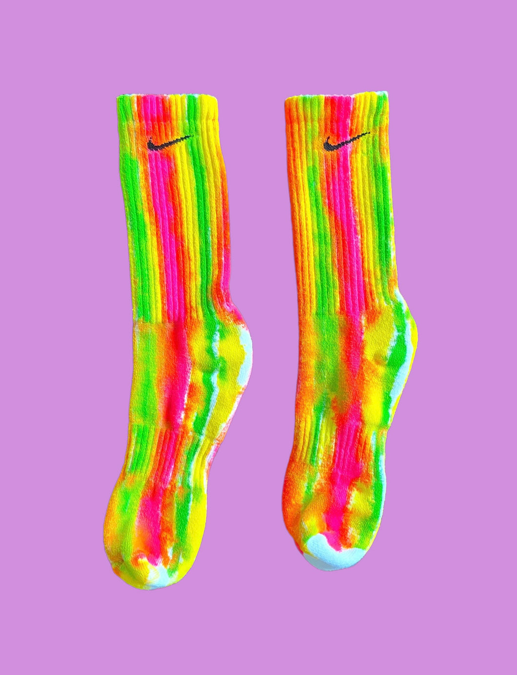 Hand Painted Stripe Socks
