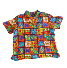 Load image into Gallery viewer, Silk Print Blouse 2X
