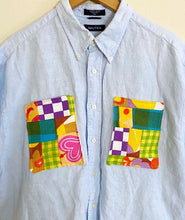 Load image into Gallery viewer, Patch Pocket Linen Button Up M-XL
